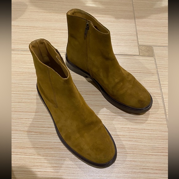 A.P.C. Suede Leather Ankle Boots